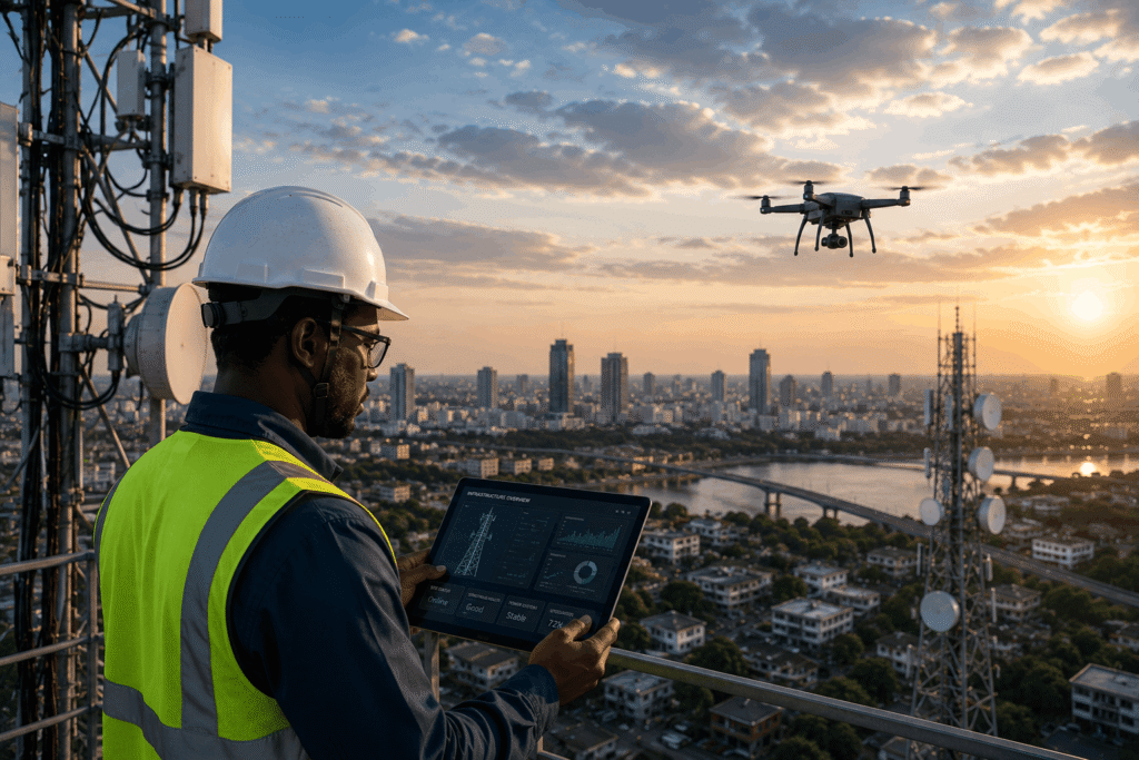 The Role of Drone Inspections in Telecom Infrastructure Assurance