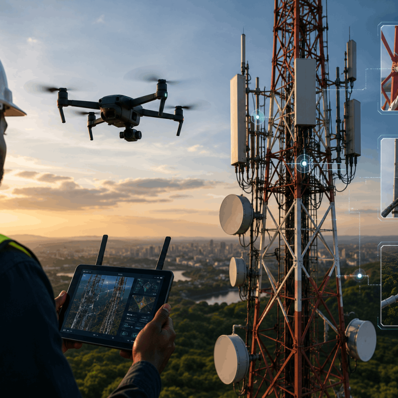 Drone-Based Tower Inspection & Compliance Readiness